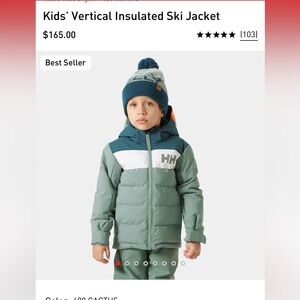 Helly Hansen Vertical Insulated Ski Jacket & Bib